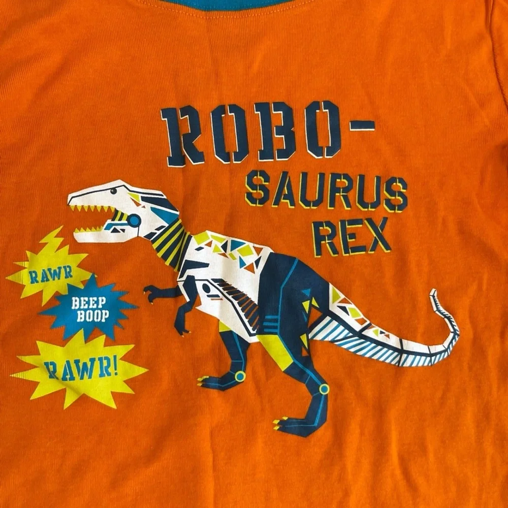 Place Colorful Robo-Saurus Rex  Pajamas Set